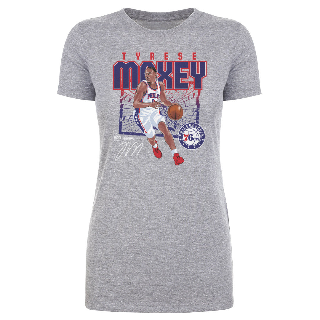 Tyrese Maxey Women's T-Shirt | 500 LEVEL