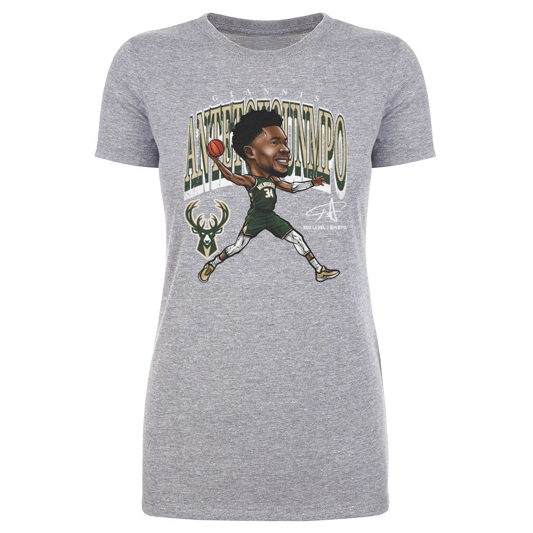 Giannis Antetokounmpo Women's T-Shirt | 500 LEVEL