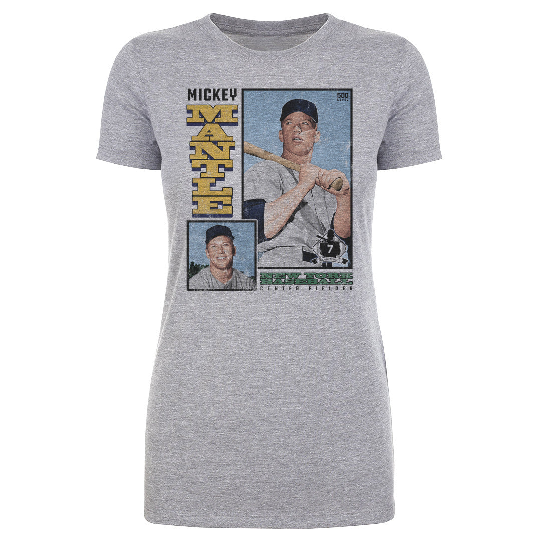 Mickey Mantle Women's T-Shirt | 500 LEVEL