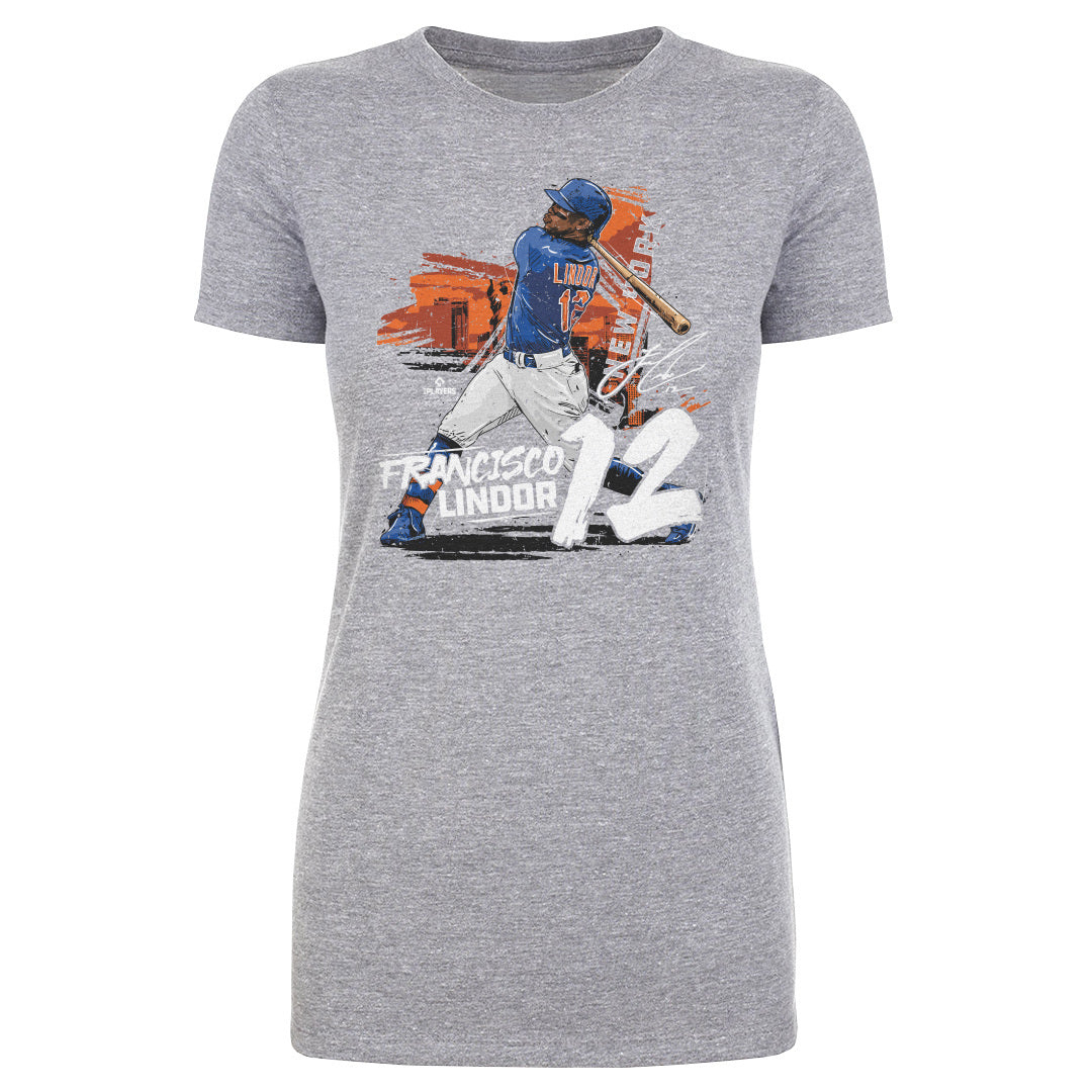 Francisco Lindor Women's T-Shirt | 500 LEVEL