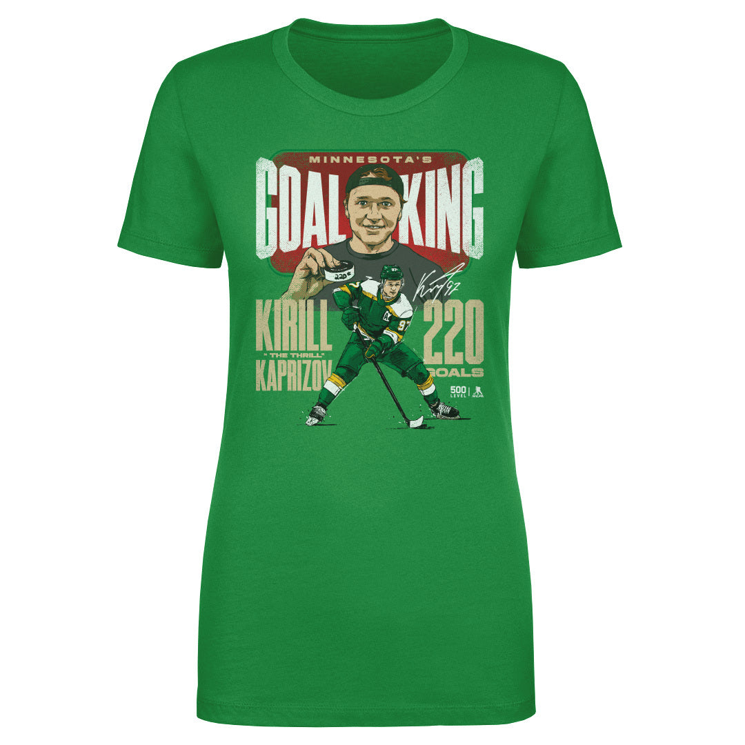 Kirill Kaprizov Women's T-Shirt | 500 LEVEL