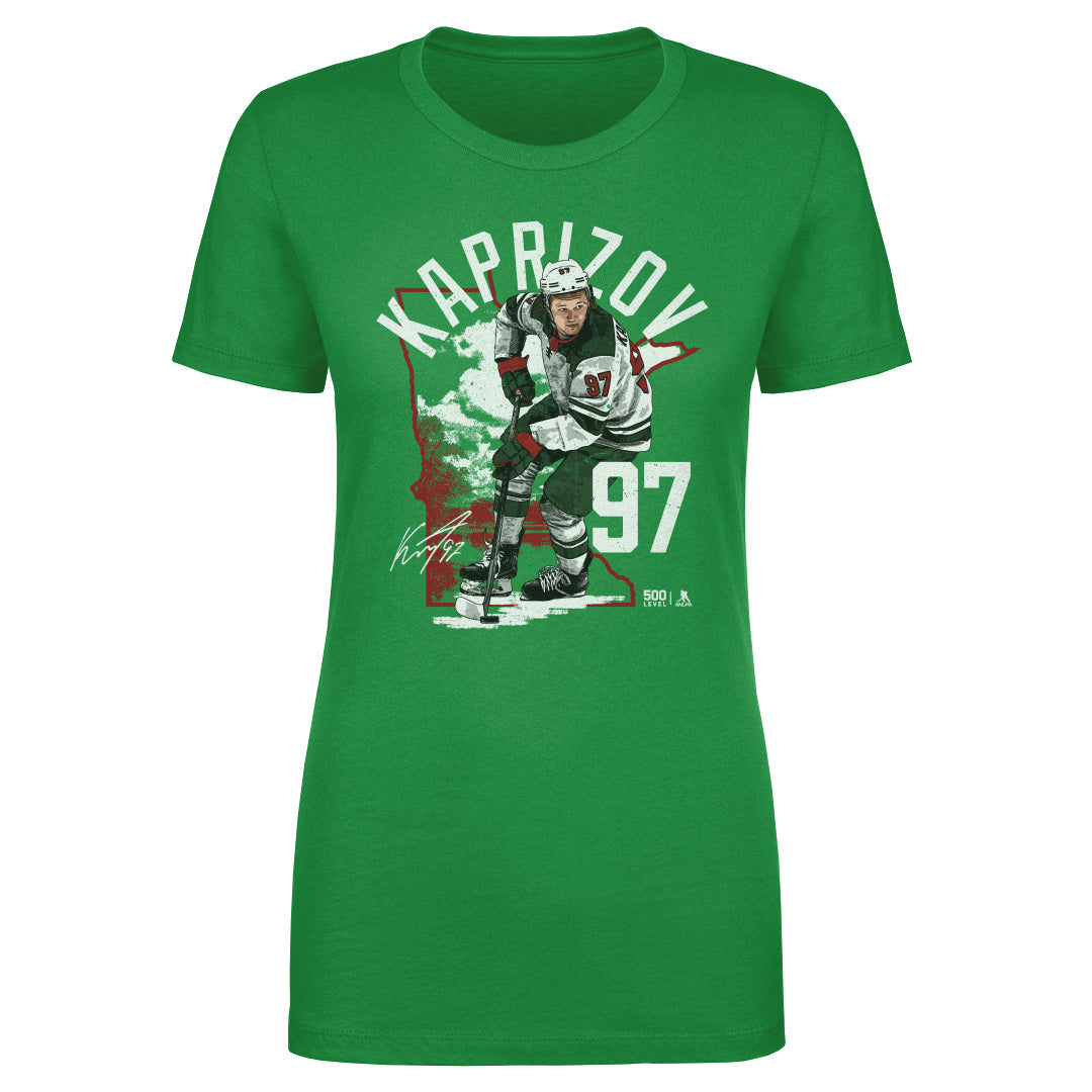 Kirill Kaprizov Women's T-Shirt | 500 LEVEL