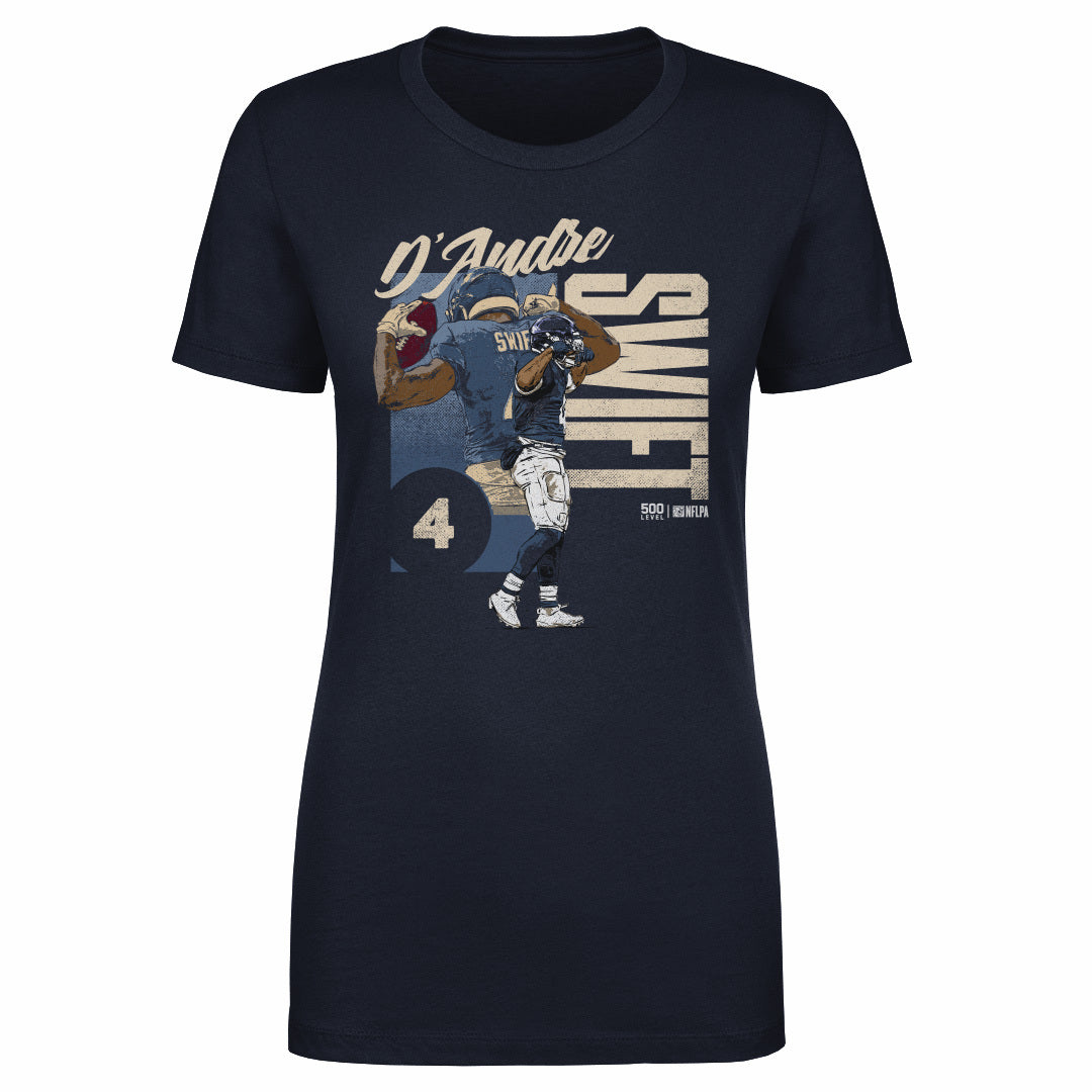 D'Andre Swift Women's T-Shirt | 500 LEVEL