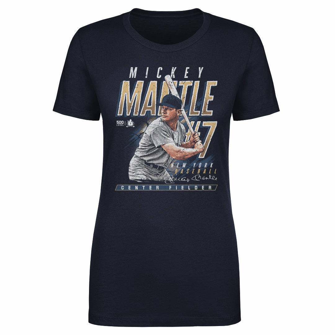 Mickey Mantle Women's T-Shirt | 500 LEVEL