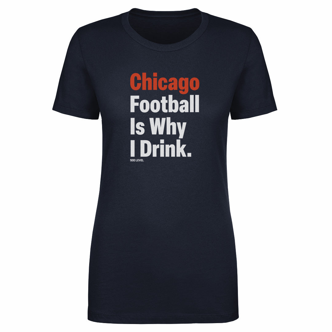 Chicago Football Women's T-Shirt | 500 LEVEL
