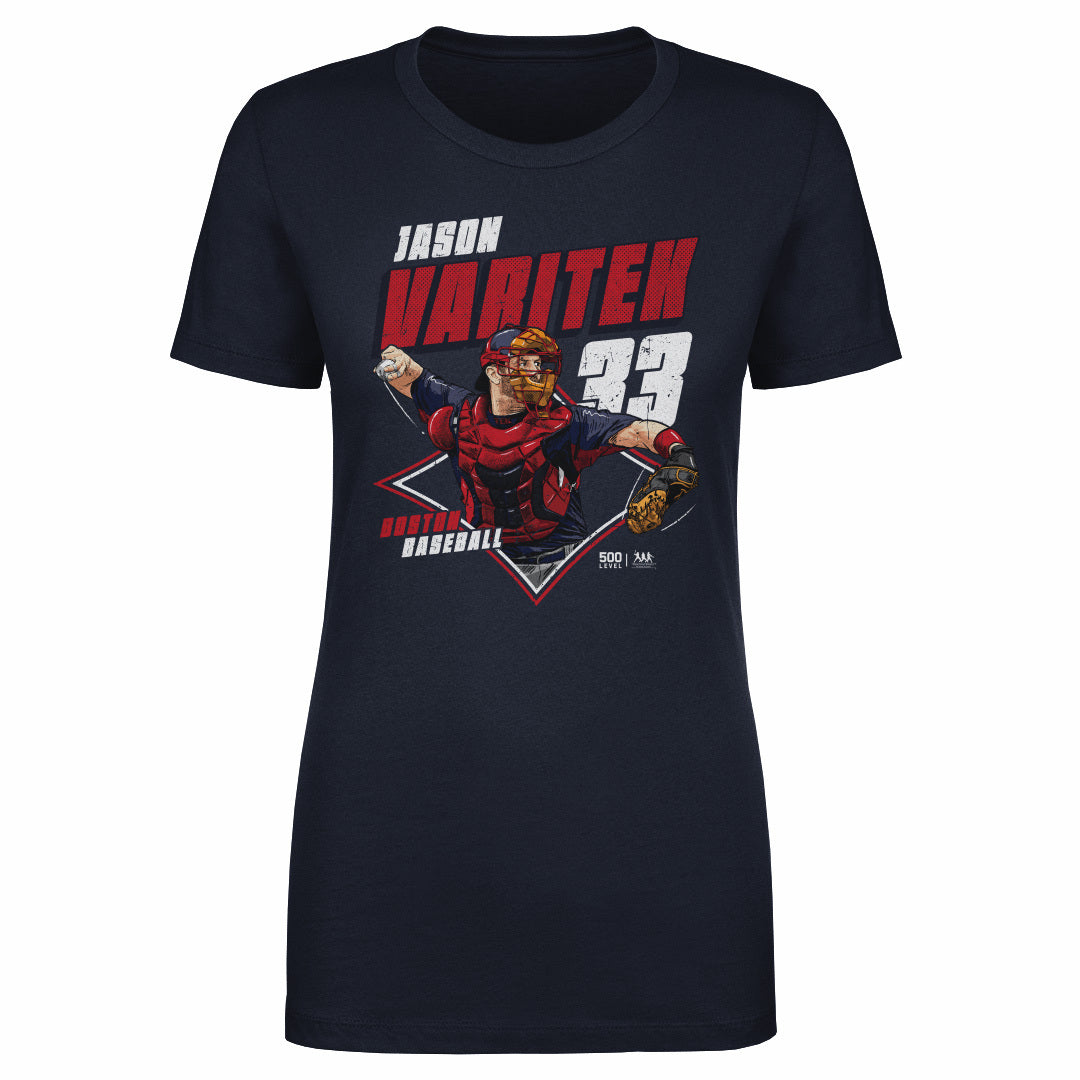 Jason Varitek Women's T-Shirt | 500 LEVEL