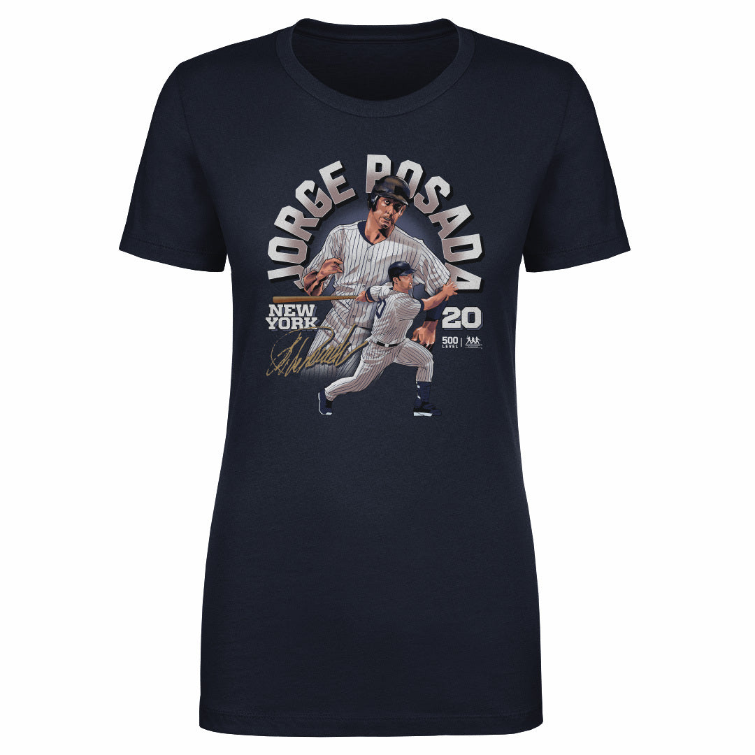 Jorge Posada Women's T-Shirt | 500 LEVEL
