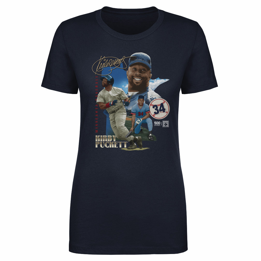 Kirby Puckett Women's T-Shirt | 500 LEVEL