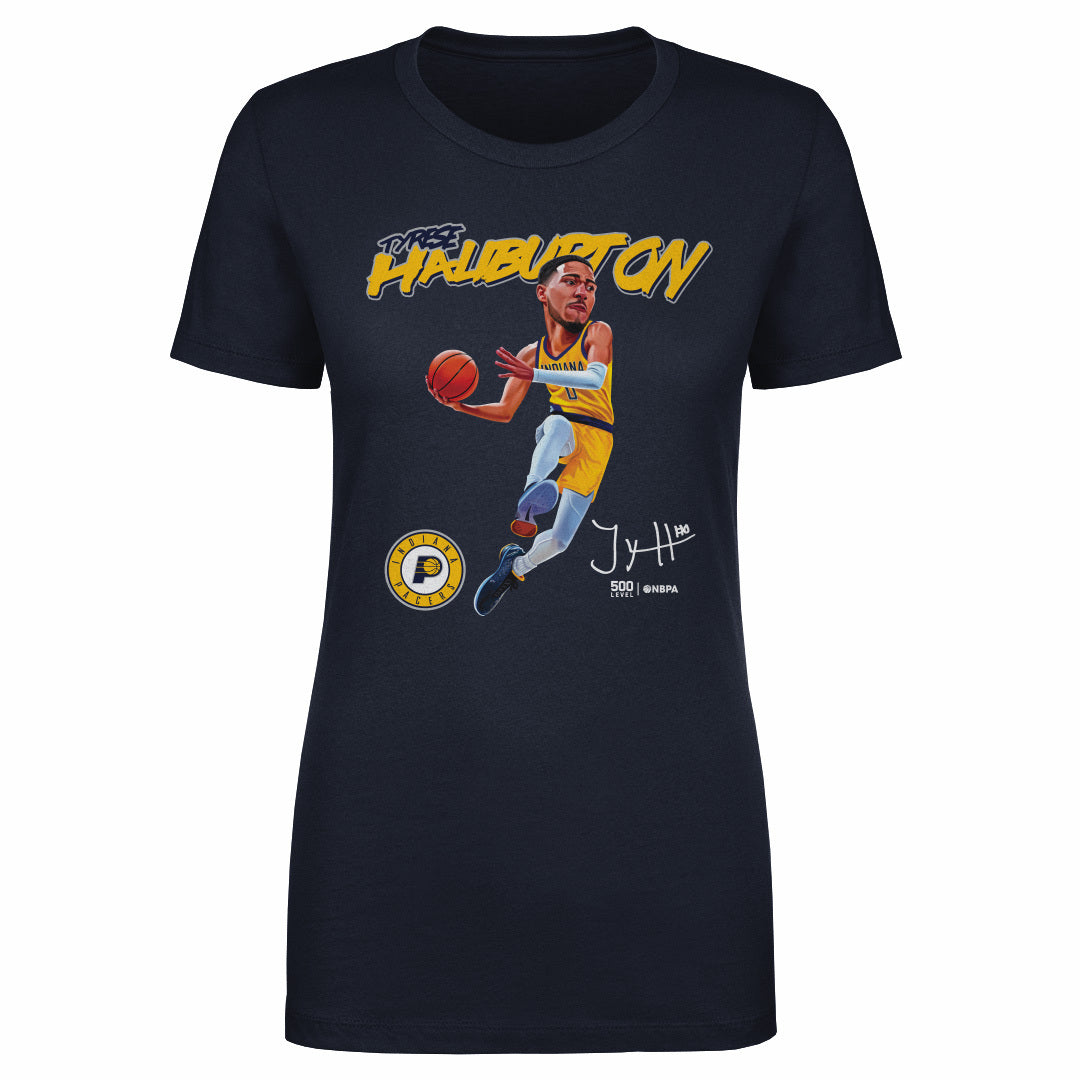 Tyrese Haliburton Women's T-Shirt | 500 LEVEL