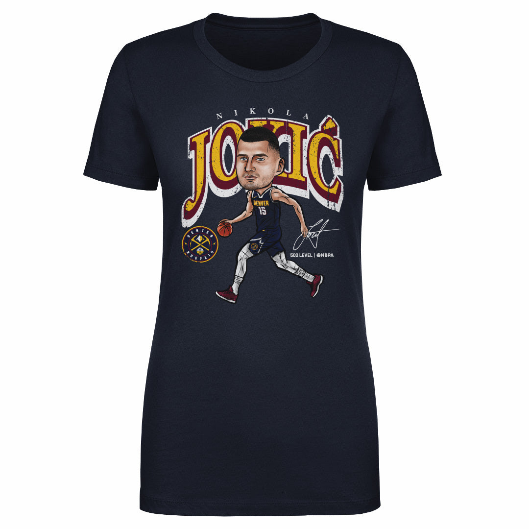 Nikola Jokic Women's T-Shirt | 500 LEVEL