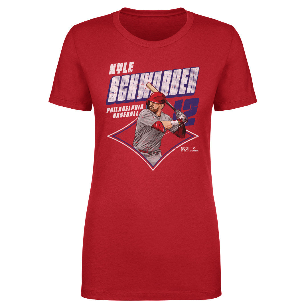 Kyle Schwarber Women's T-Shirt | 500 LEVEL