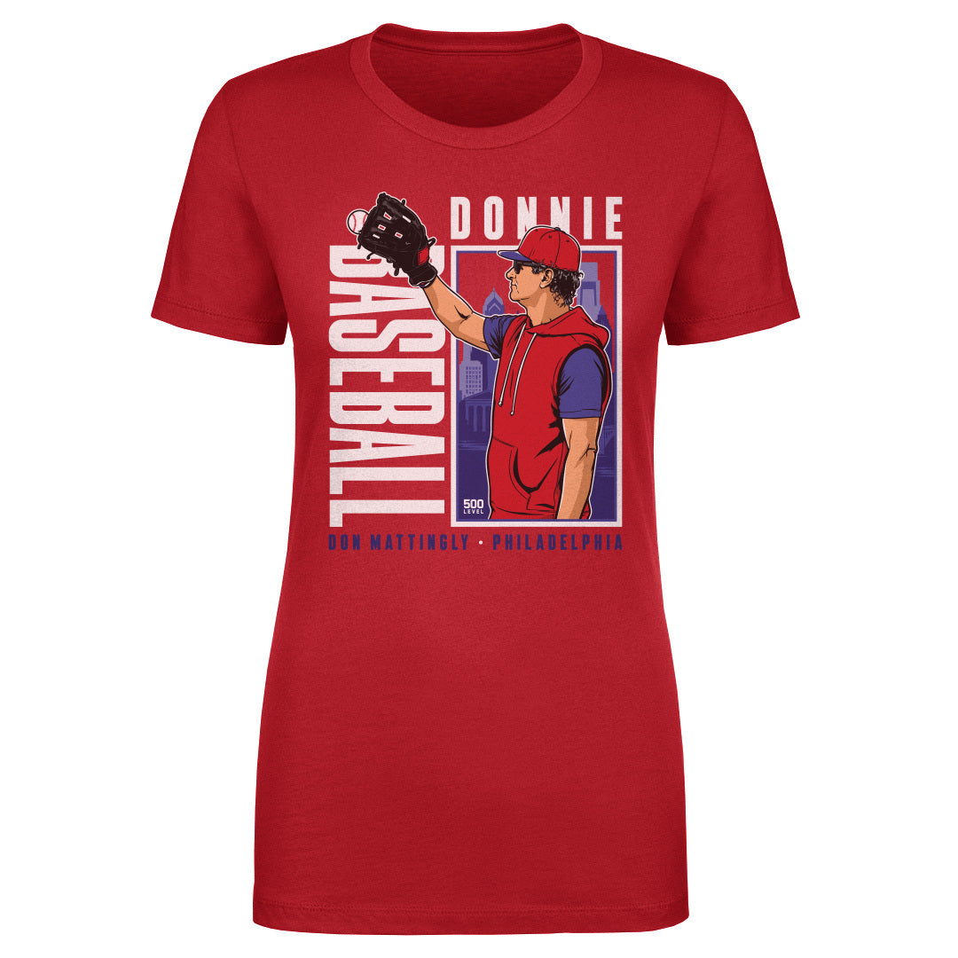 Don Mattingly Women's T-Shirt | 500 LEVEL