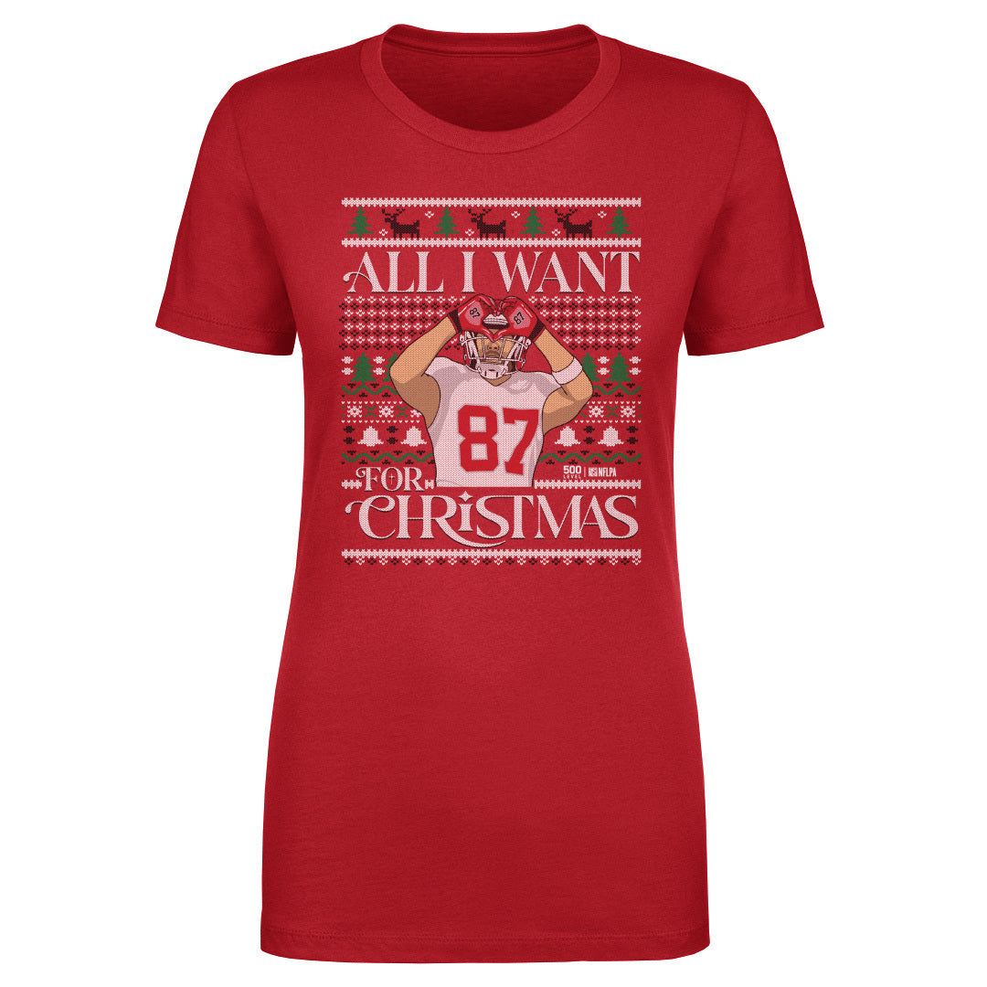 Travis Kelce Women's T-Shirt | 500 LEVEL