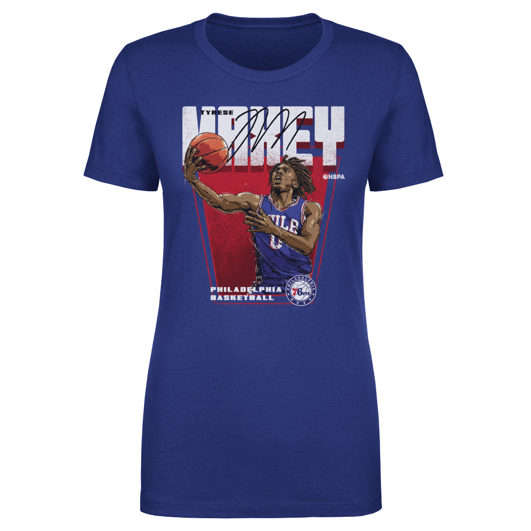 Tyrese Maxey Women's T-Shirt | 500 LEVEL