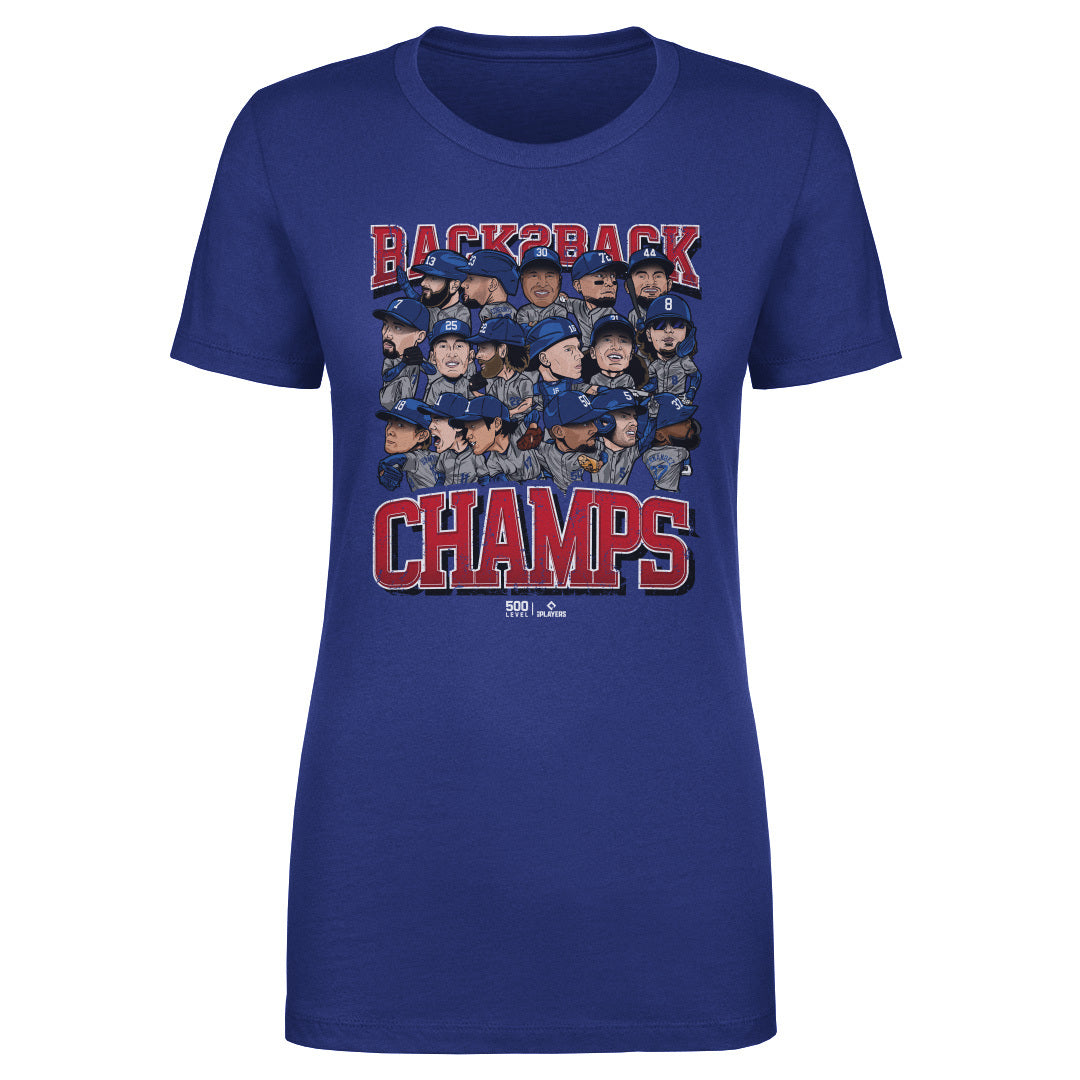 Los Angeles D Baseball Women's T-Shirt | 500 LEVEL
