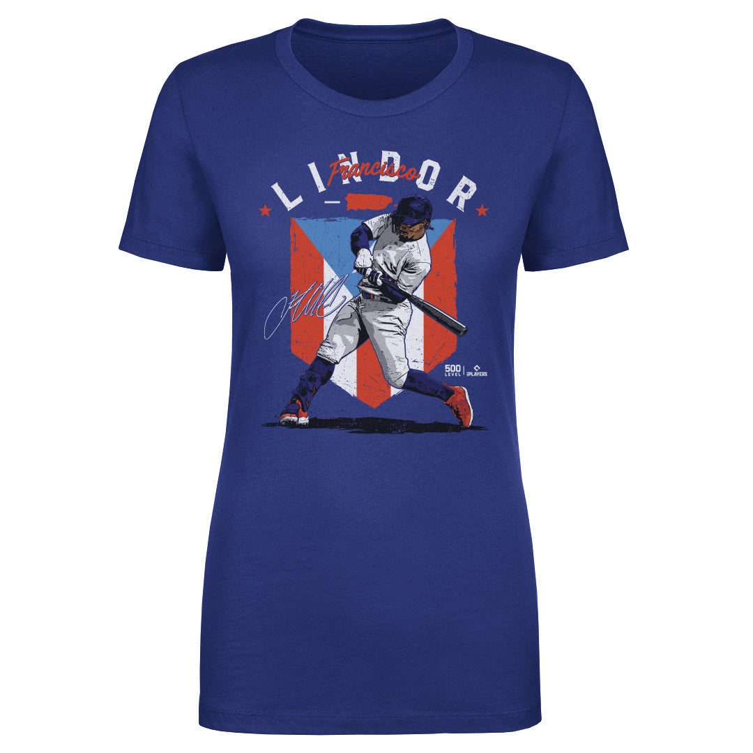 Francisco Lindor Women's T-Shirt | 500 LEVEL