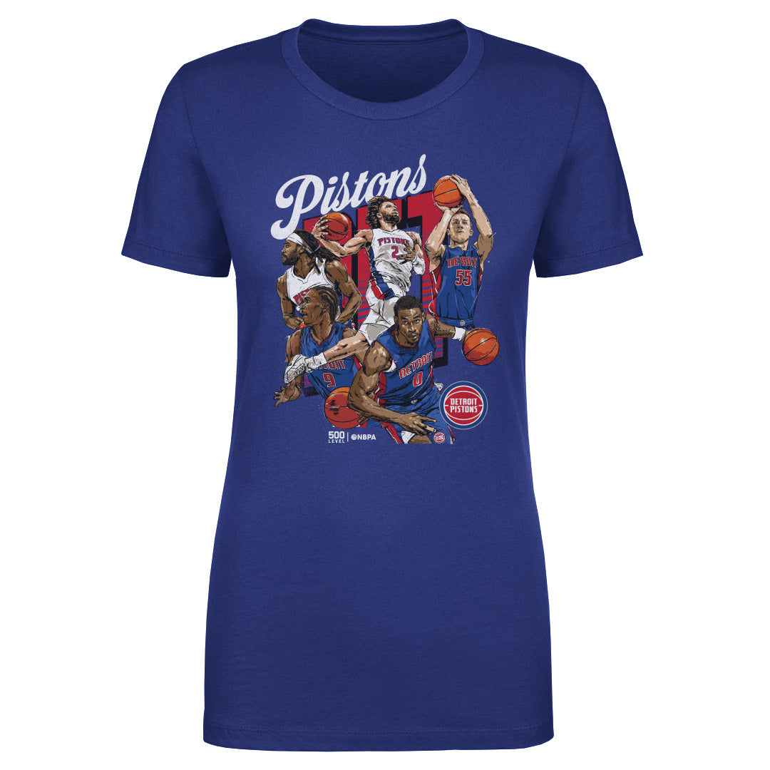 Detroit Pistons Women's T-Shirt | 500 LEVEL