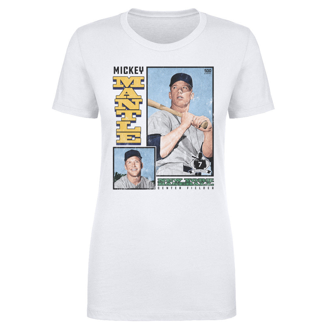 Mickey Mantle Women's T-Shirt | 500 LEVEL
