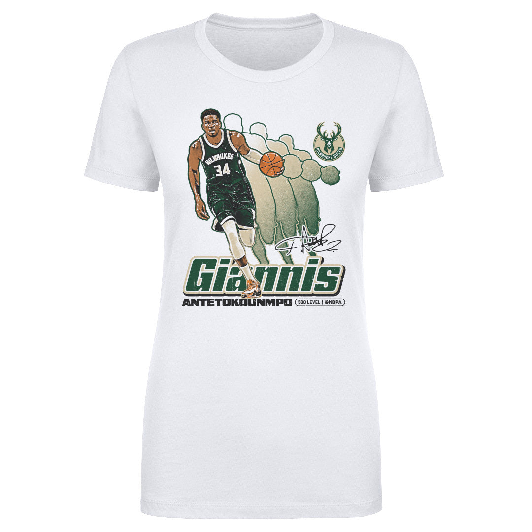 Giannis Antetokounmpo Women's T-Shirt | 500 LEVEL