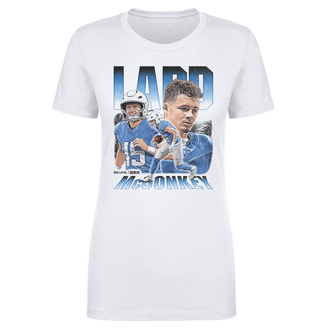 Ladd McConkey Women's T-Shirt | 500 LEVEL