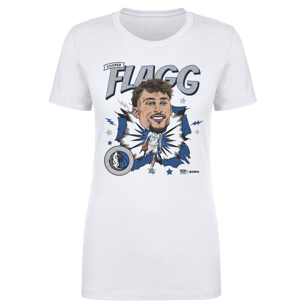 Cooper Flagg Women's T-Shirt | 500 LEVEL