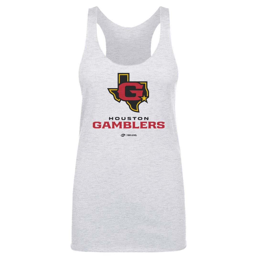 Houston Gamblers Women's Tank Top | 500 LEVEL