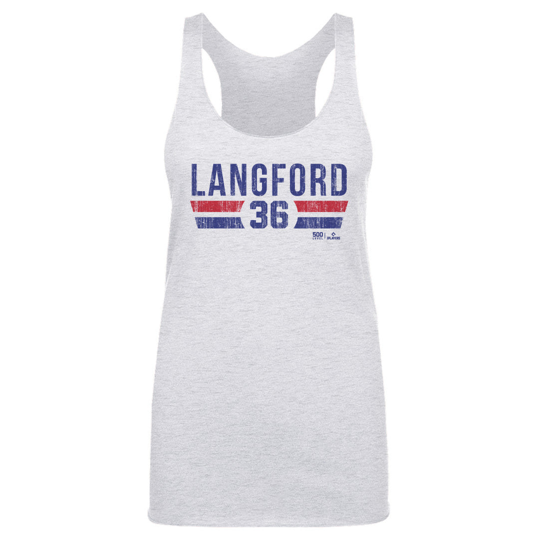 Wyatt Langford Women's Tank Top | 500 LEVEL