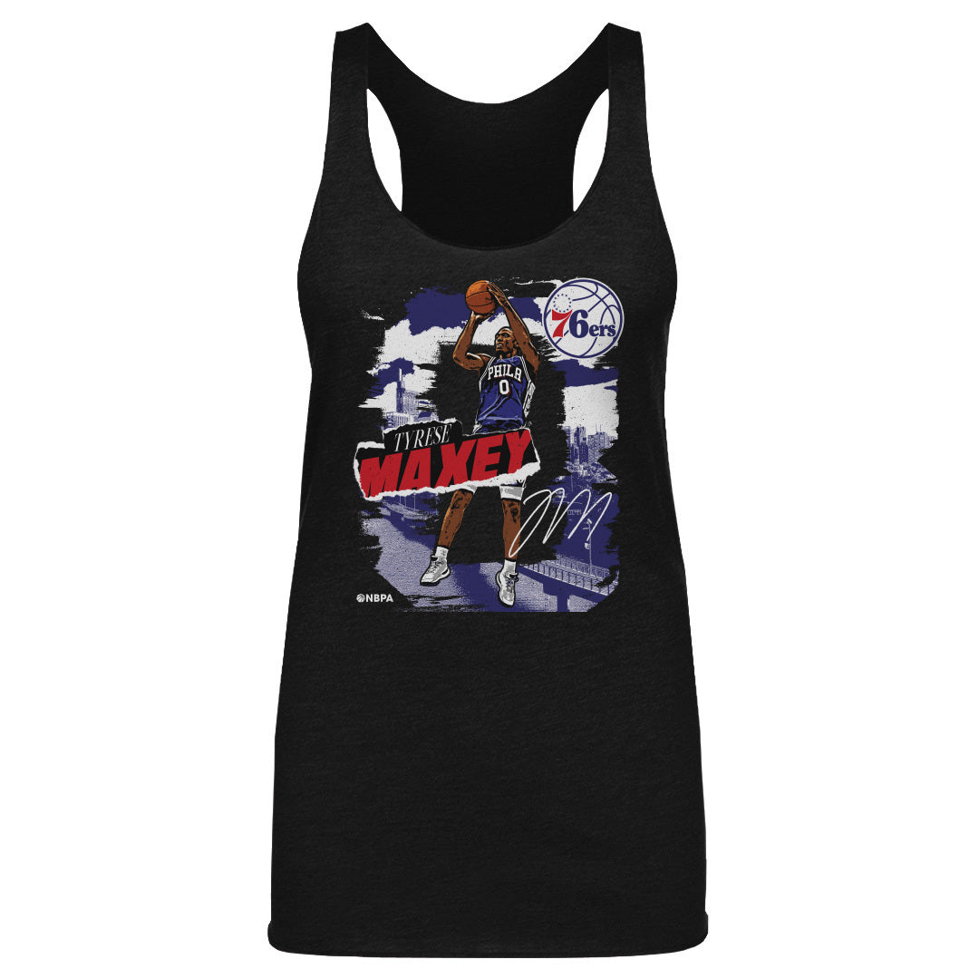 Tyrese Maxey Women's Tank Top | 500 LEVEL