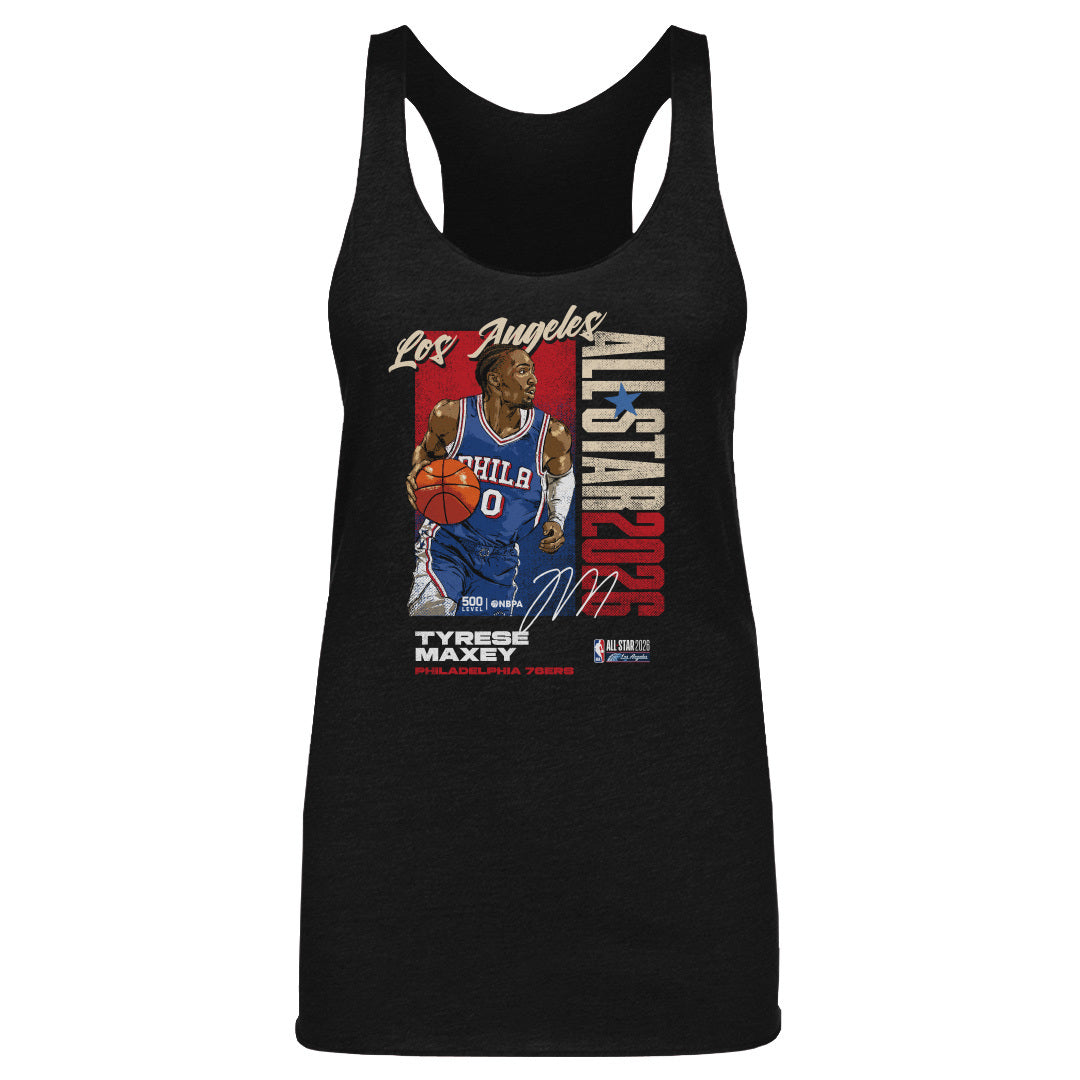 Tyrese Maxey Women's Tank Top | 500 LEVEL