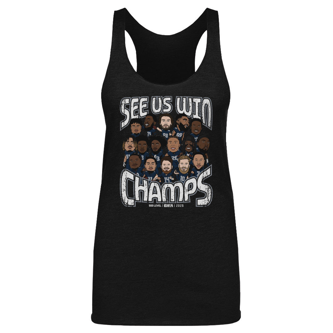 Seattle Football Women's Tank Top | 500 LEVEL