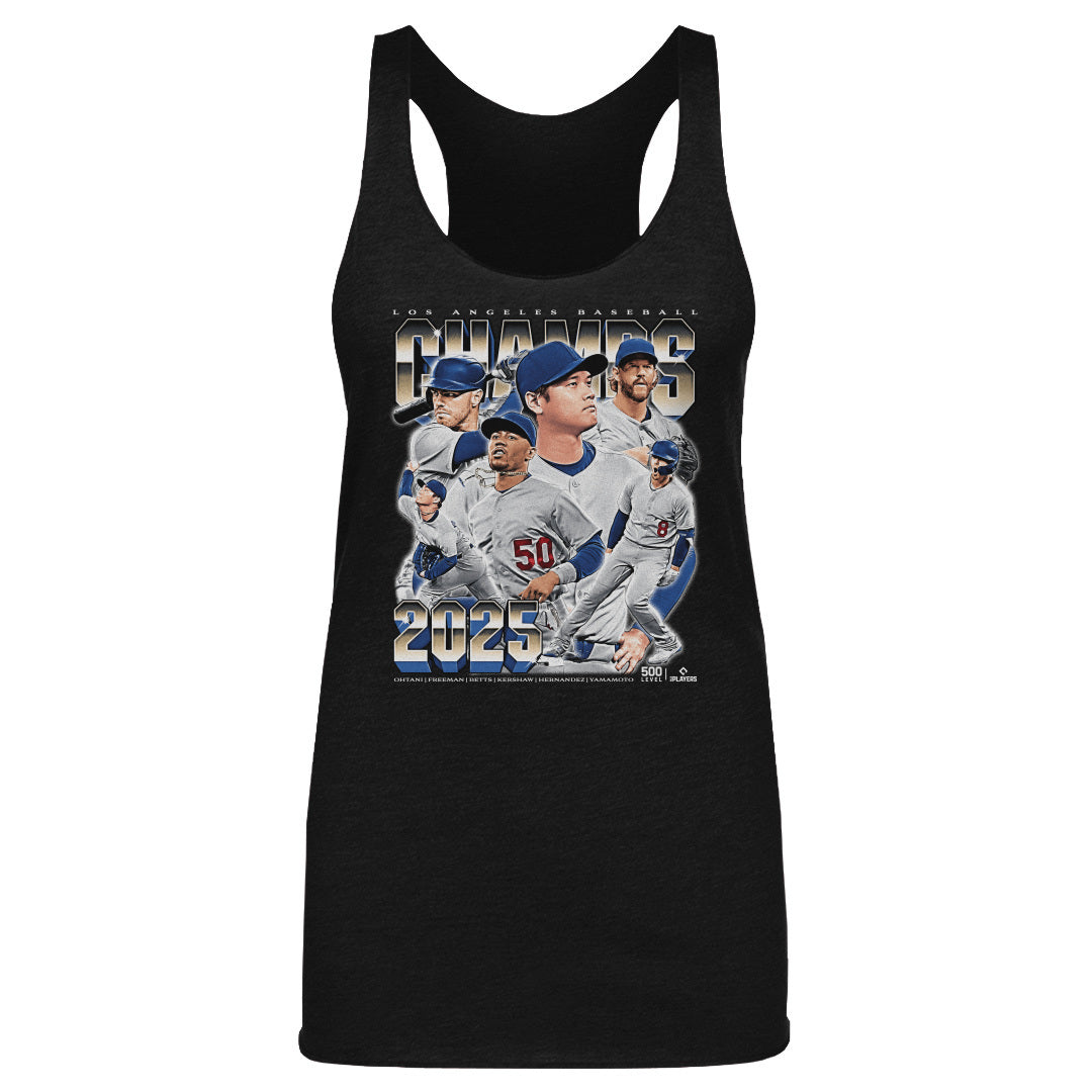 Los Angeles D Baseball Women's Tank Top | 500 LEVEL