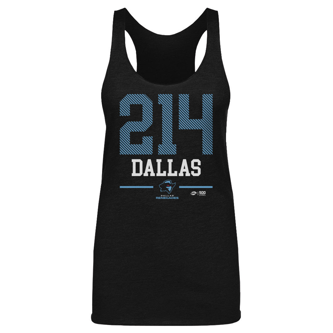 Dallas Renegades Women's Tank Top | 500 LEVEL