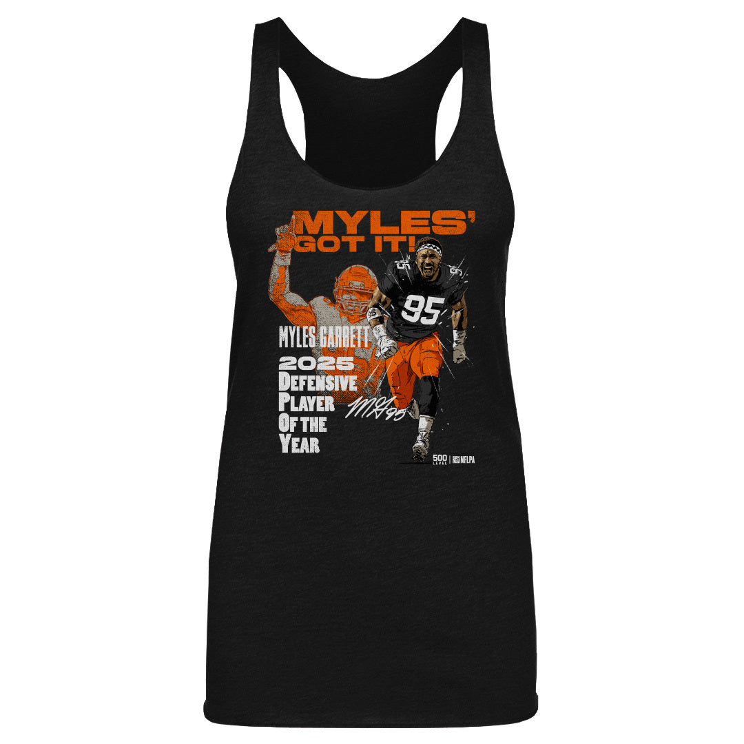 Myles Garrett Women's Tank Top | 500 LEVEL