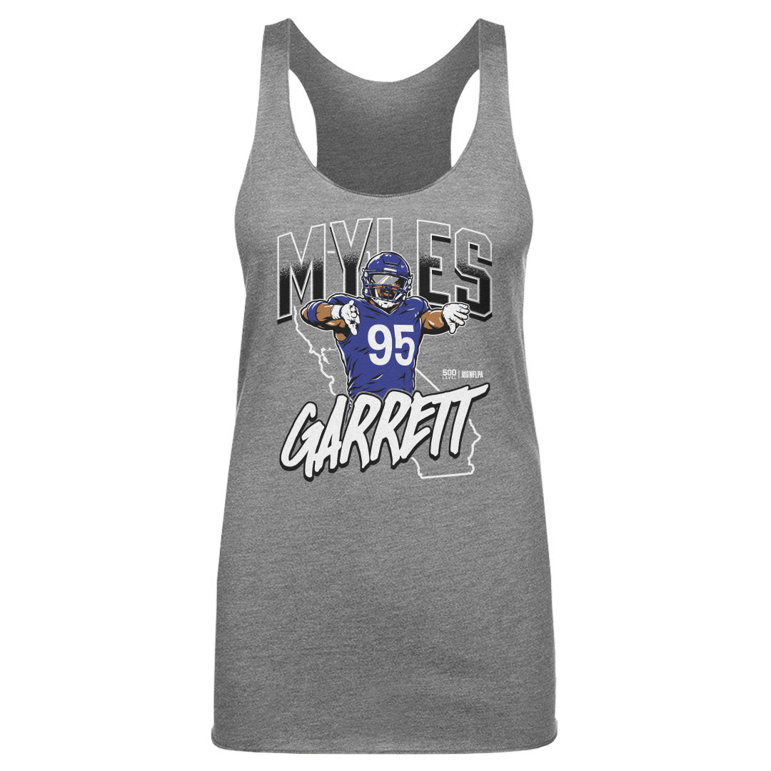 Myles Garrett Women's Tank Top | 500 LEVEL