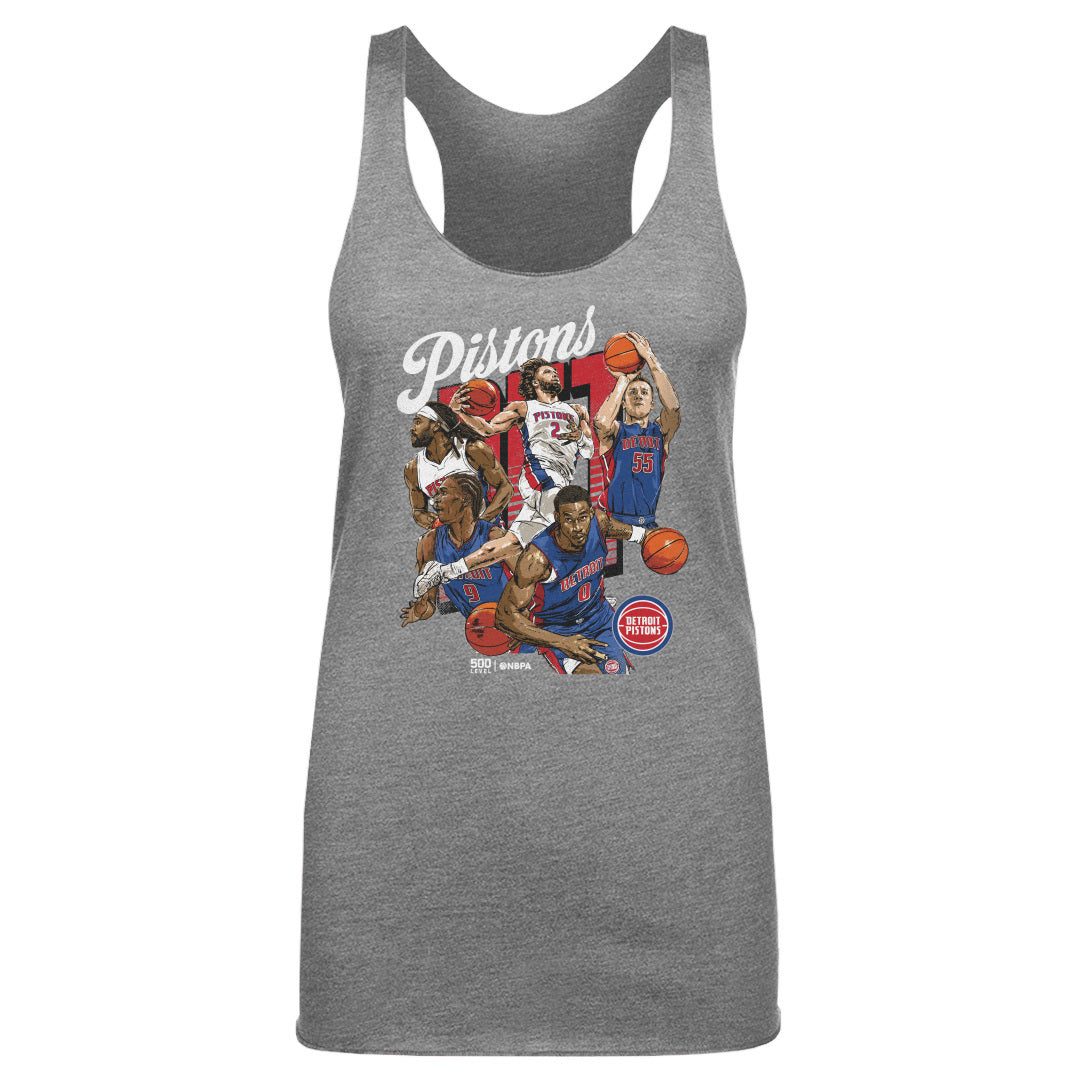 Detroit Pistons Women's Tank Top | 500 LEVEL