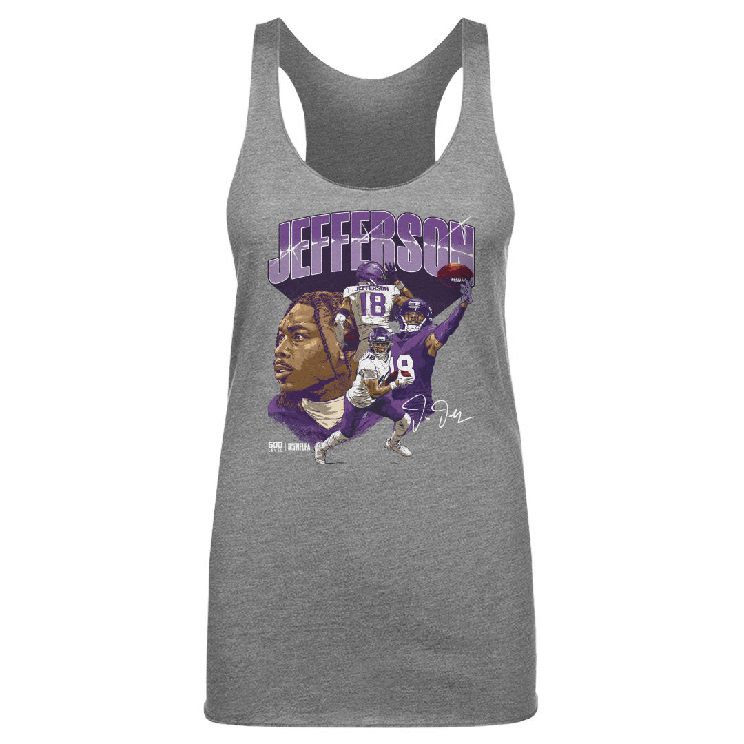 Justin Jefferson Women's Tank Top | 500 LEVEL