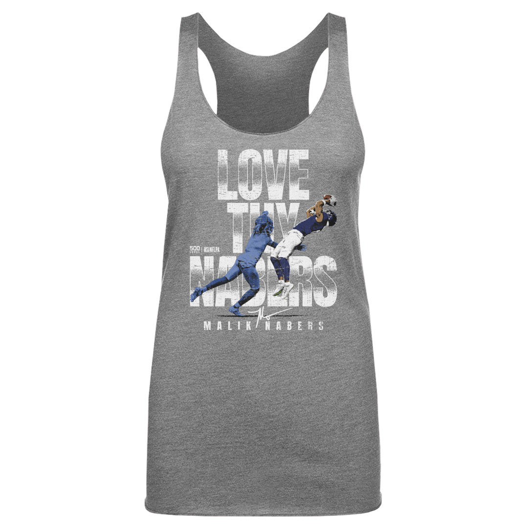 Malik Nabers Women's Tank Top | 500 LEVEL