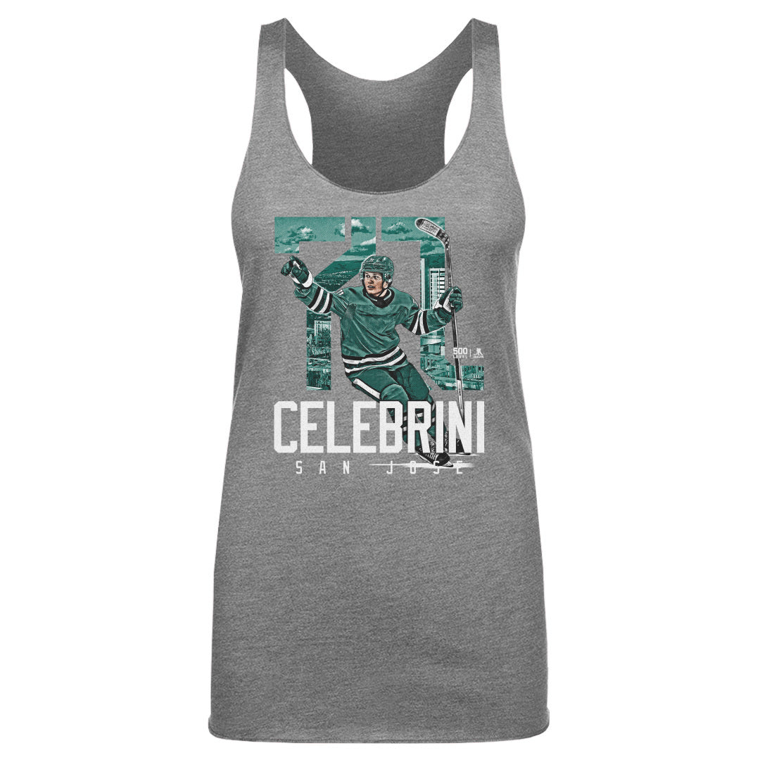 Macklin Celebrini Women's Tank Top | 500 LEVEL