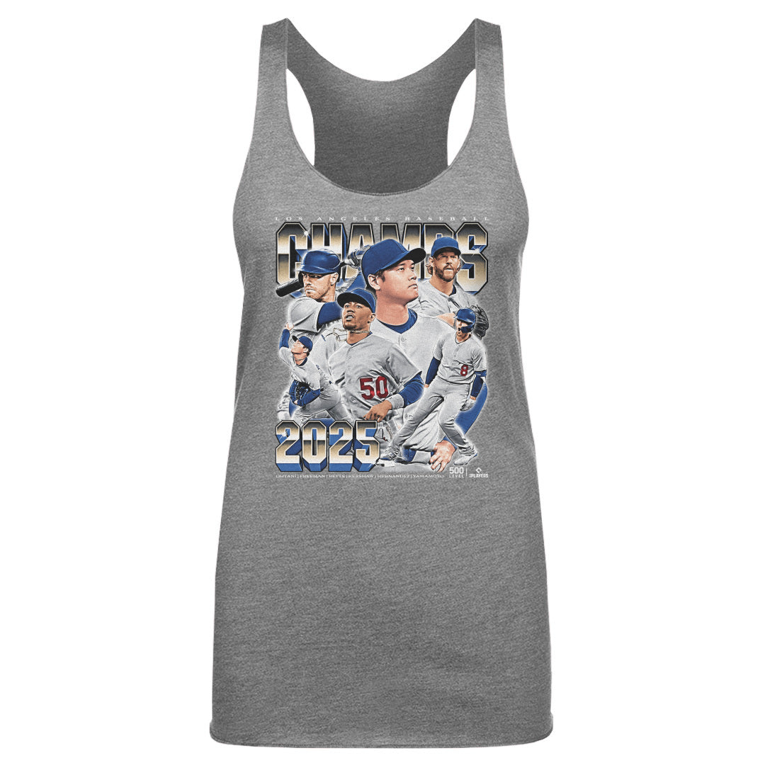 Los Angeles D Baseball Women's Tank Top | 500 LEVEL