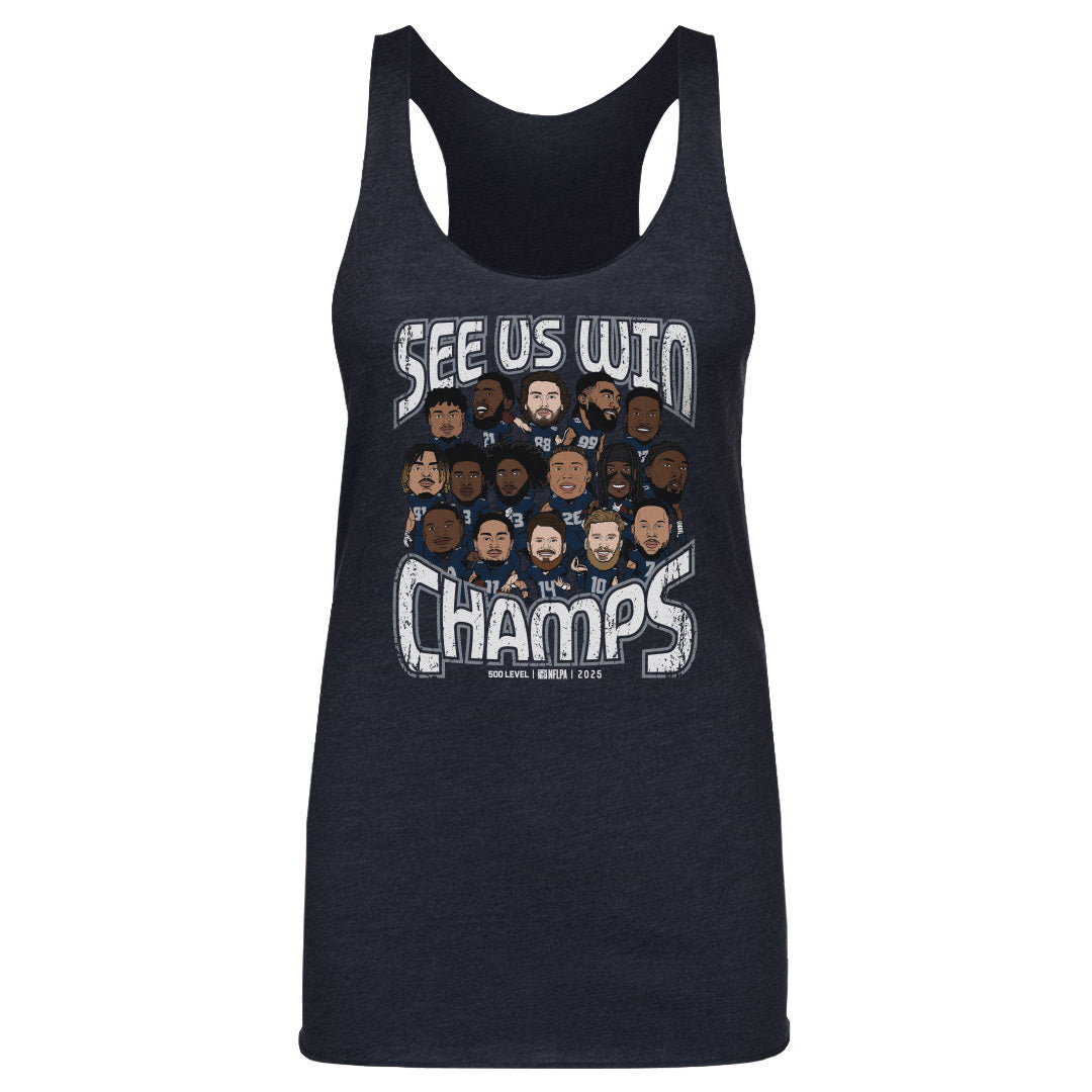 Seattle Football Women's Tank Top | 500 LEVEL