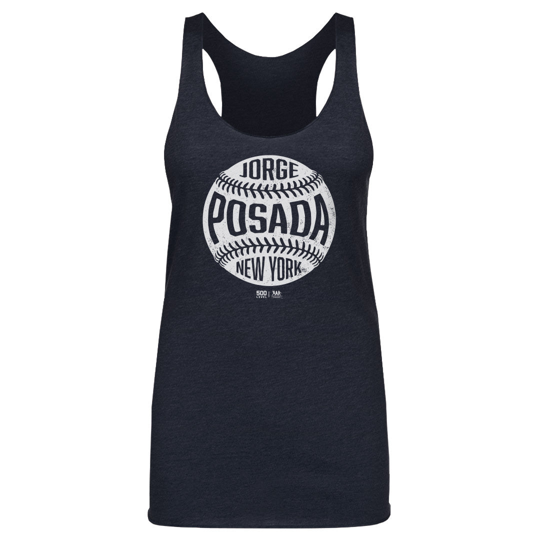 Jorge Posada Women's Tank Top | 500 LEVEL