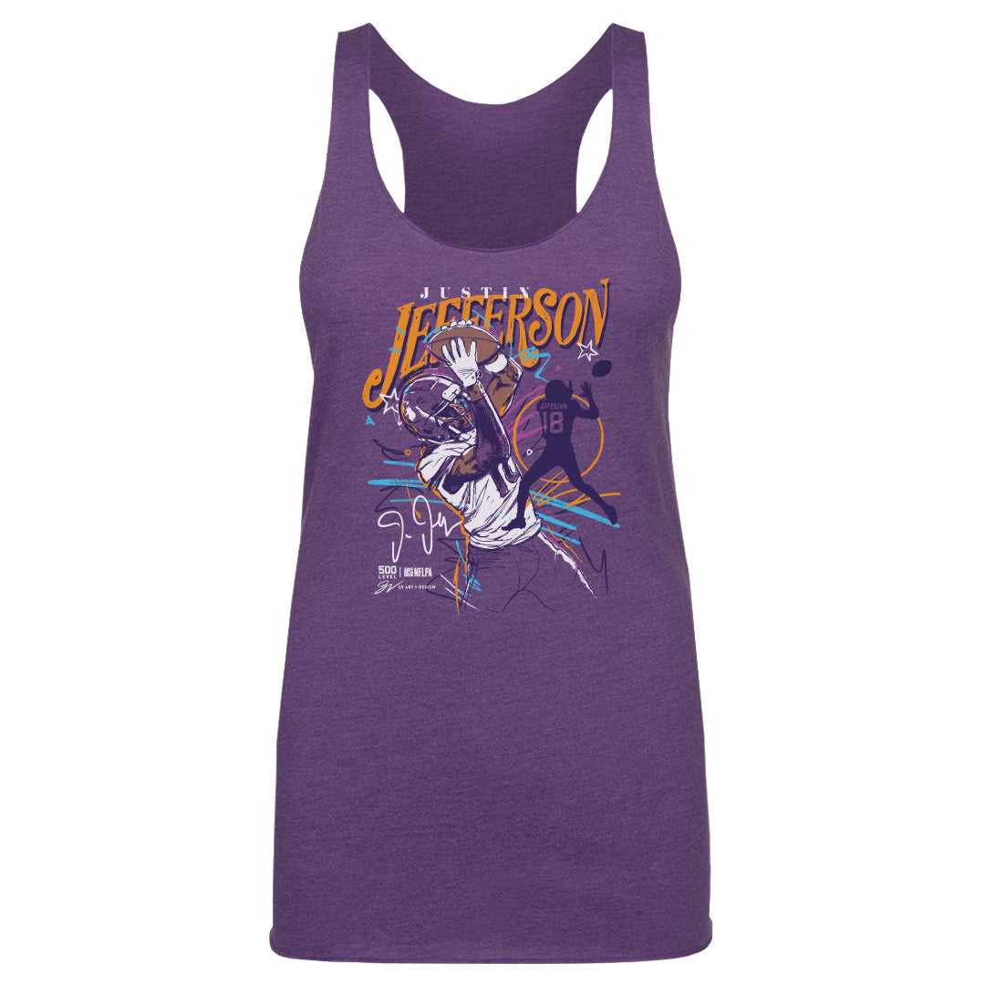 Justin Jefferson Women's Tank Top | 500 LEVEL