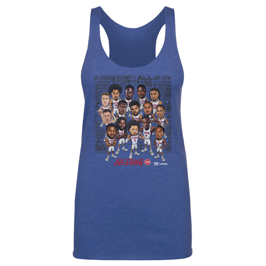 Detroit Pistons Women's Tank Top | 500 LEVEL