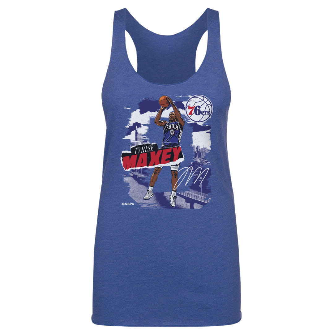Tyrese Maxey Women's Tank Top | 500 LEVEL