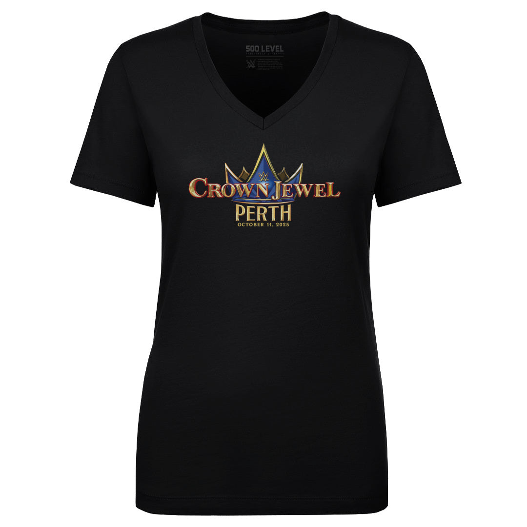Crown Jewel Women's V-Neck T-Shirt | 500 LEVEL