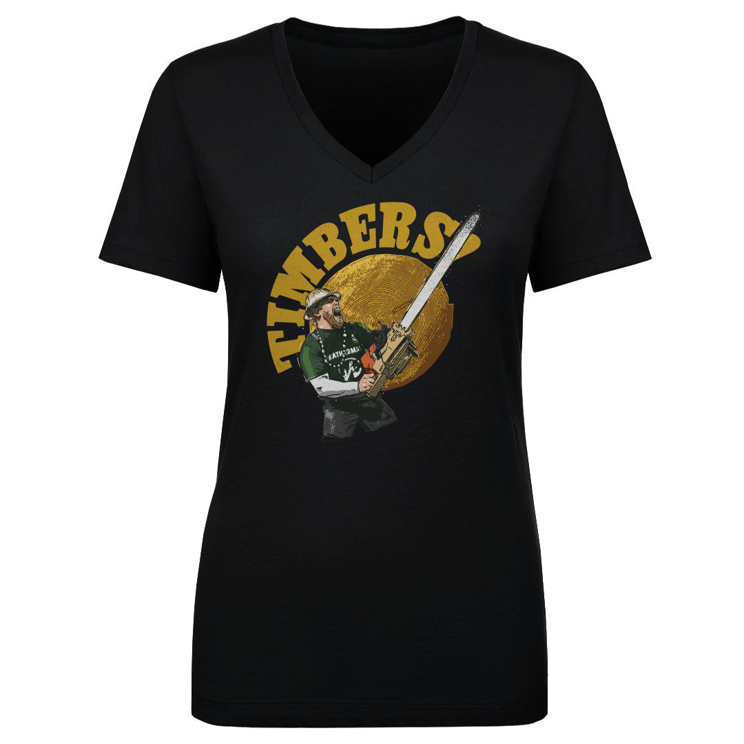 Portland Timbers Women's V-Neck T-Shirt | 500 LEVEL