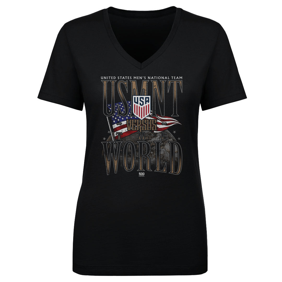 USMNT Women's V-Neck T-Shirt | 500 LEVEL