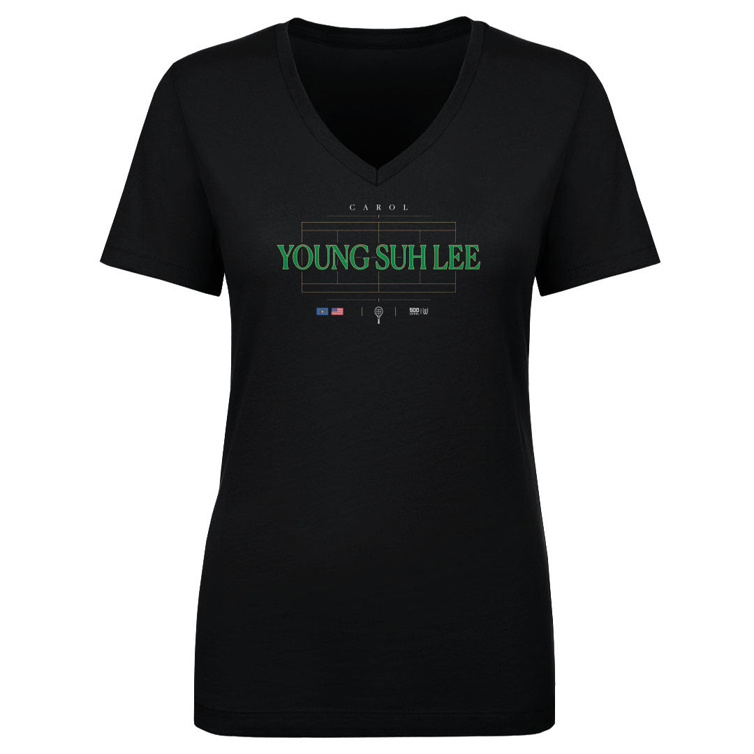 Carol Young Suh Lee Women's V-Neck T-Shirt | 500 LEVEL