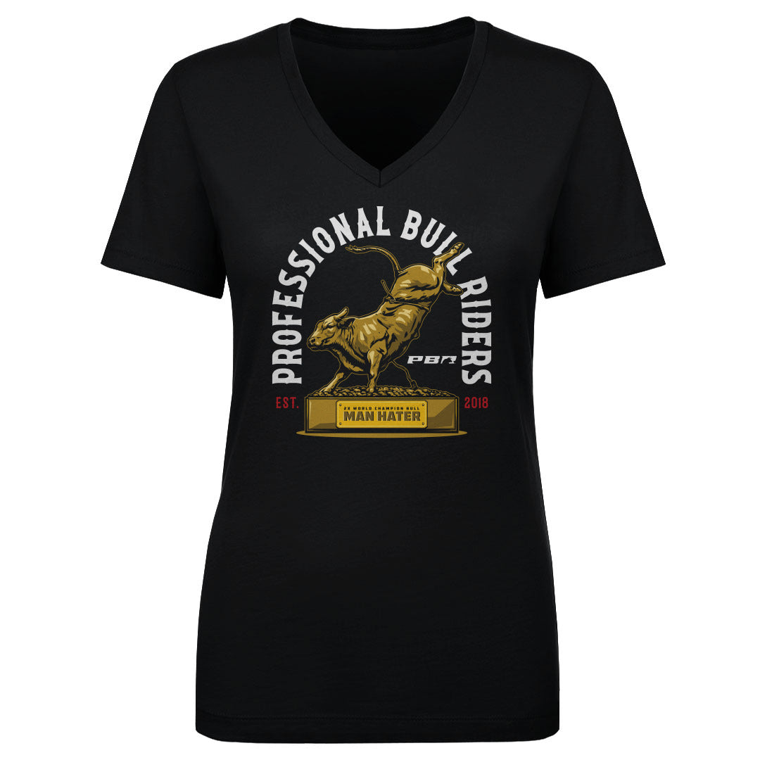 Man Hater Women's V-Neck T-Shirt | 500 LEVEL