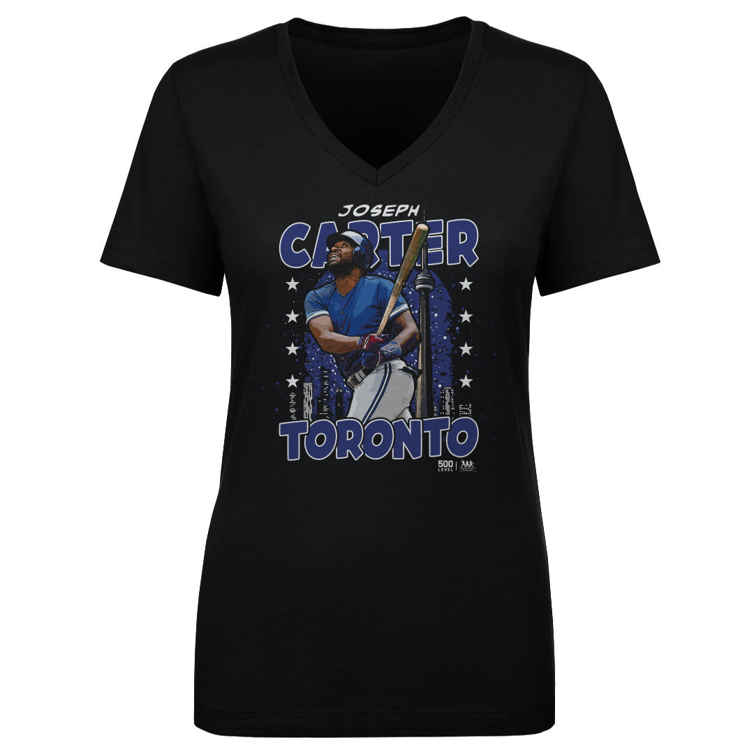 Joe Carter Women's V-Neck T-Shirt | 500 LEVEL